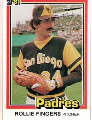 1981 Donruss Rollie Fingers #2