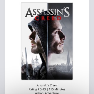 Assassin’s Creed - HD VUDU