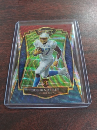 Joshua Kelly *Rookie R/W/B #'d/199 (2020 Select football)
