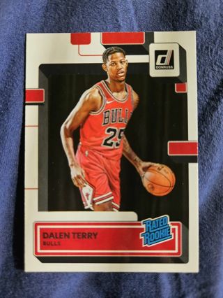 2022-23 Donruss Rated Rookie Dalen Terry