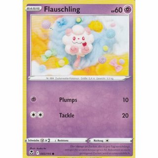  Tradingcard - Pokemon 2022 german Flauschling 083/195 