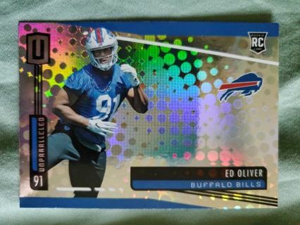 2019 Panini Unparalleled Rookie Ed Oliver