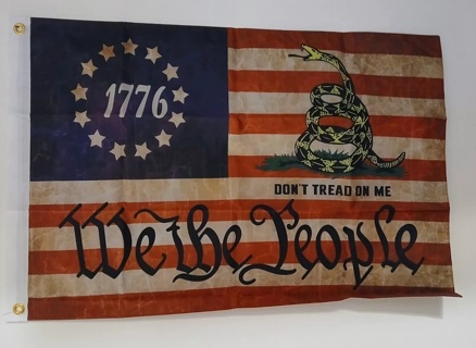 WE THE PEOPLE 1776 Flag 