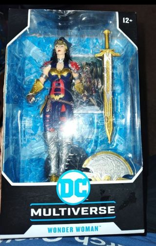 DC Comics Multiverse McFarlane Wonder Woman 7" inch Figure (NEW but package has wear