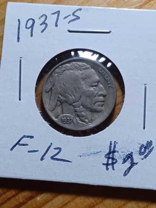 1937-S Buffalo Nickel! 6