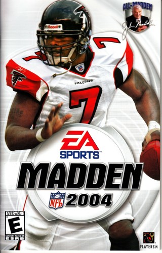 Playstation 2, Madden 2004, Manual & Cover Art 