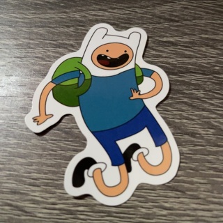 Finn from AT decal sticker