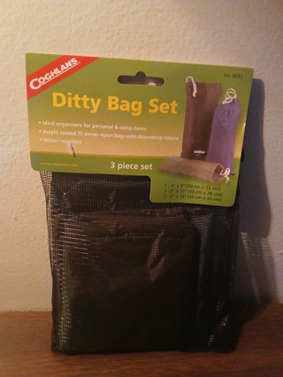 Coghlans 3 Piece Ditty Bag Set NEW