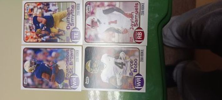 2018 Sage-Hit Rookie 5 Card Lot