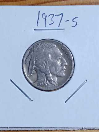 1937-S Buffalo Nickel! 2