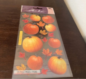 Sticko pumpkin stickers 