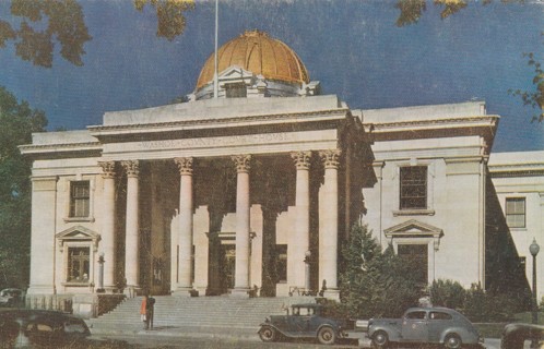 Vintage Unused Postcard: L: Washoe County Court House, Nevada