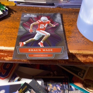 2021 wild card allumination Shaun wade football card 