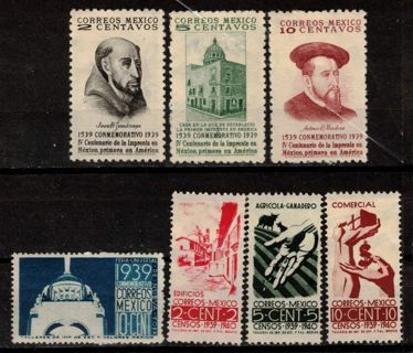 Mexico Commemoratives 1939