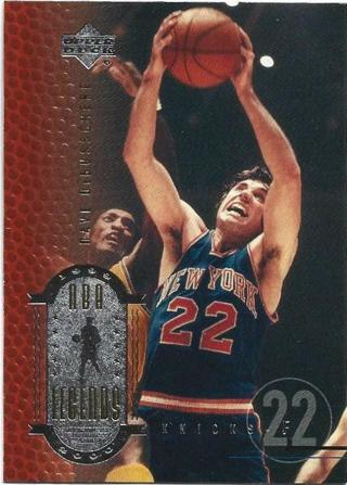 2000 UPPER DECK DAVE DeBUSSCHIRE NBA LEGENDS CARD