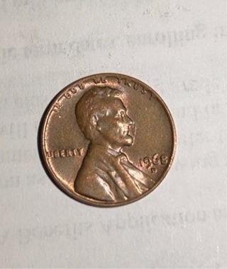 1968 D LINCOLN MEMORIAL CENT 