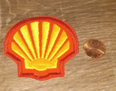 One iron-on patch Shell Gasoline
