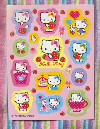 Kawaii Hello Kitty stickers 