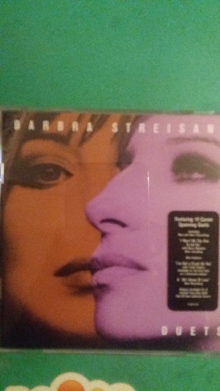 cd barbara streisand duets free shipping