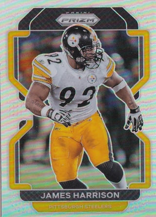 2021 James Harrison Panini Prizm  Steelers Chrome