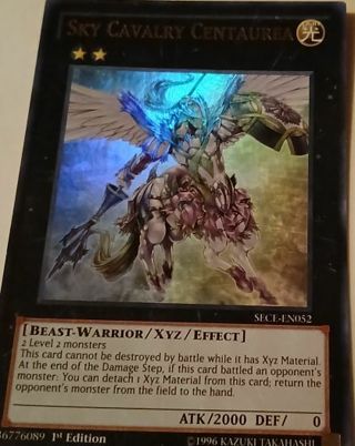 YU-GI-OH- SKY CAVALRY CENTAUREA-1ST EDITION