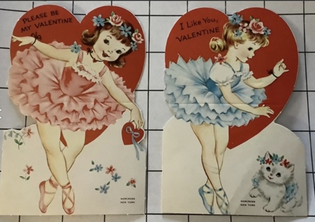 Vintage Valentine Ballerina