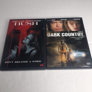 Lot of 2 DVD movies HUSH & Dark Country 