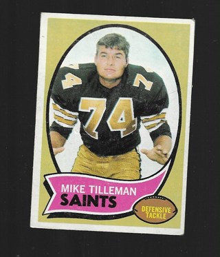 1970 TOPPS MIKE TILLEMAN #22