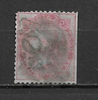 1855 India Sc18 8a Victoria used