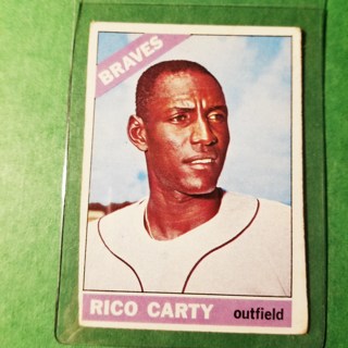 1966 - TOPPS BASEBALL CARD NO. 153 - RICO CARTY- BRAVES