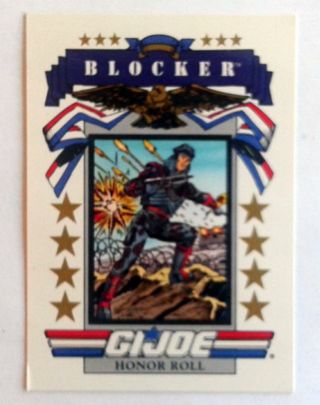 1991 G.I. Joe Series 1 No. 188 Blocker Trading Card