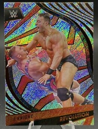 2022 WWE Revolution - LA Knight Holofoil Card #87 NM