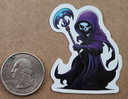 Skeleton Reaper Sticker