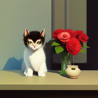 Listia Digital Collectible: Kitty On Shelf ⚘️
