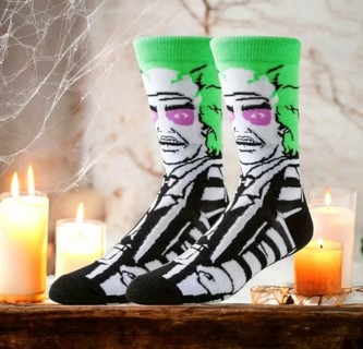 Beetlejuice Movie Novelty Unisex Socks