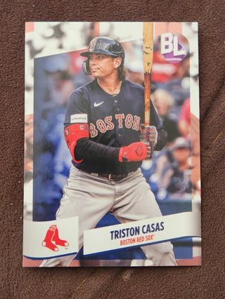 Two Boston RED Sox Casas & Everett Baseball Cards