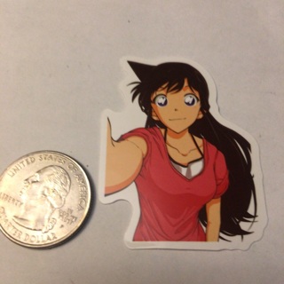 Anime Girl Sticker Read description before bidding 