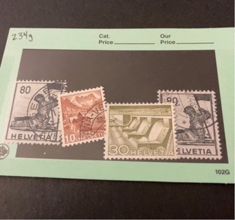 Switzerland stamps 