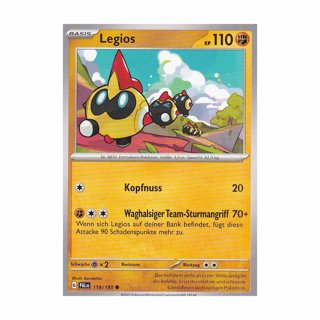 Tradingcard - pokemon 2023 german Legios 119/193 