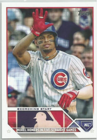 2023 Topps-Scorching Start-Morel