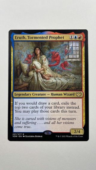 MTG Innistrad Crimson Vow Eruth, Tormented Prophet 237/277 Magic the Gathering