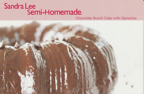 Recipe card: Chocolate Bundt Cake  with Ganacjhe