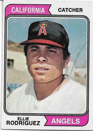 1974 TOPPS ELLIE RODRIGUEZ CARD