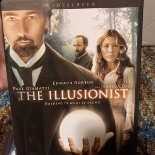 The illusionist dvd