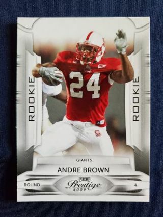 2009 Panini Prestige Rookie Andre Brown