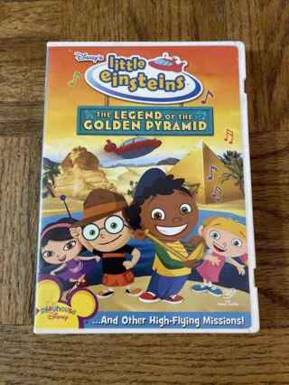 Disney’s LITTLE EINSTEINS:THE LEGEND OF THE GOLDEN PYRAMID (DVD)=NO SCRATCHES=original case