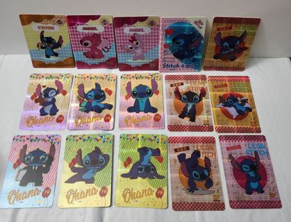 LILO AND STITCH HOLO TRADING CARDS NM 36