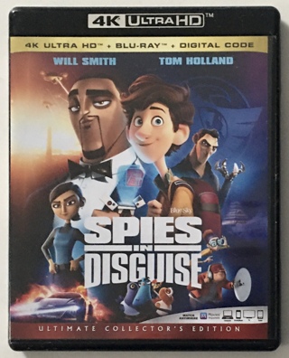 Spies in Disguise (4K Ultra HD + Blu-ray 2-Disc Set, 2020) - Mint Discs