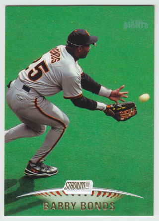 1999 Stadium Club - Barry Bonds - #280 - San Francisco Giants