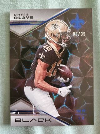 2023 Panini Black Sapphire Chris Olave